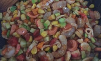 добавляем остальные ингредиенты