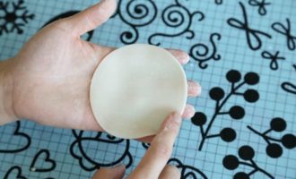 кружочек теста