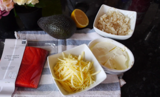 ингредиенты для салата Суши